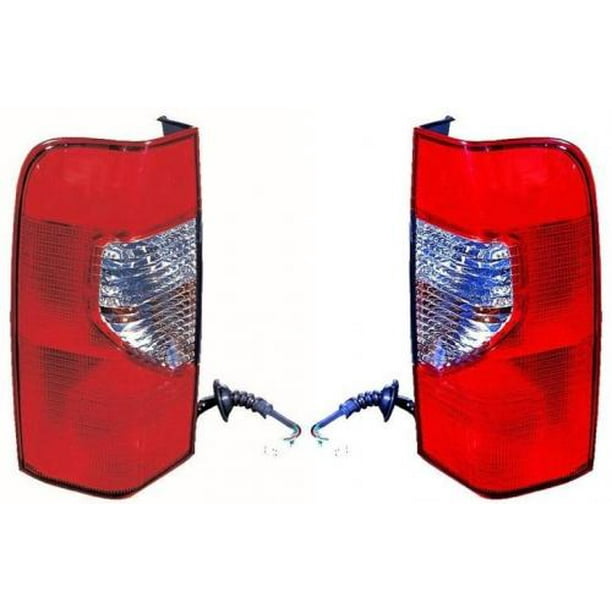 Rear Brake Outer Taillights Taillamps Lights Lamps SET Pair For 02-04 Xterra